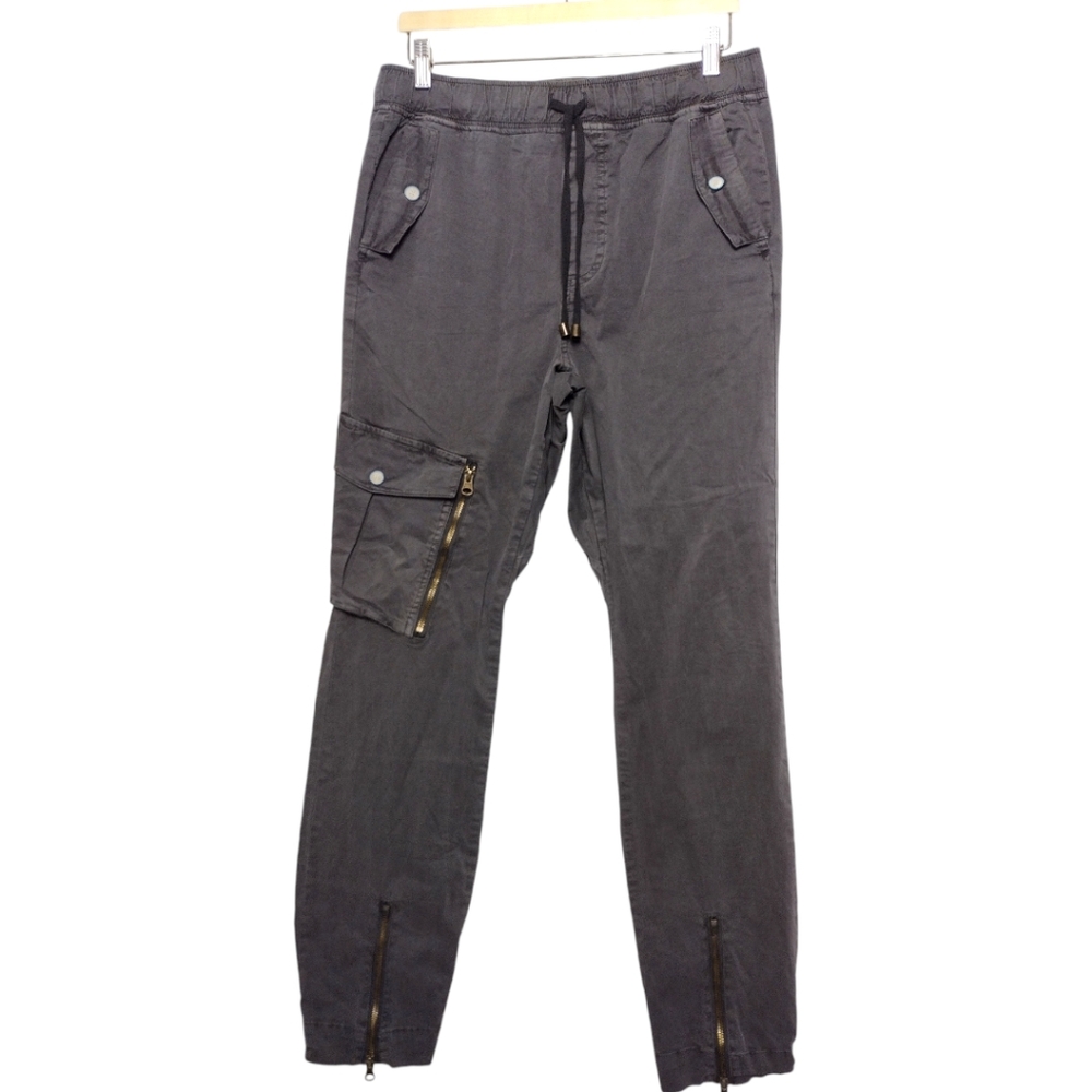 JNCO Y2K Slim Zip Ankle Cargo Jogger Pant